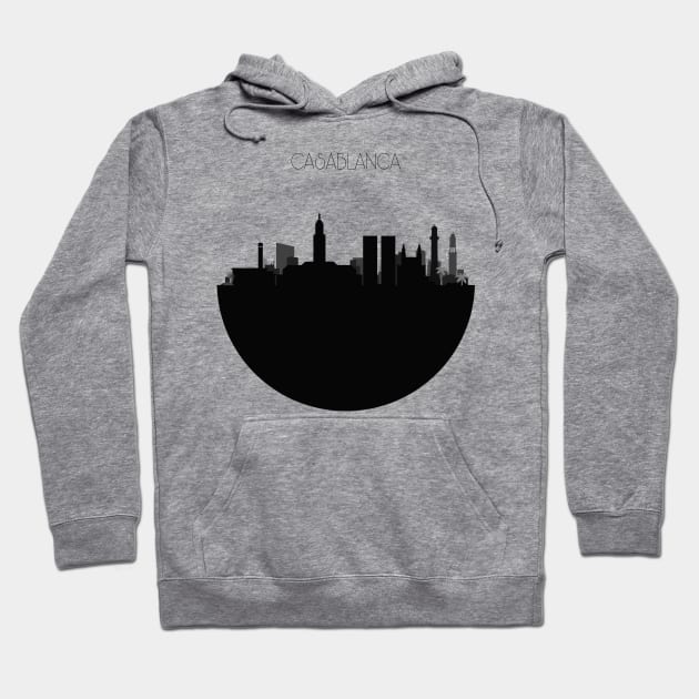 Casablanca Skyline Hoodie by inspirowl